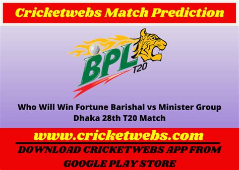 Bpl 2022 28th T20 Match Fortune Barishal Vs Minister Group Dhaka