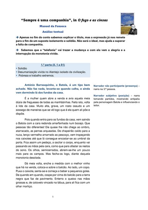 Análise Sempre é uma companhia Sempre é uma companhia in O fogo e