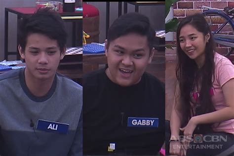 Pbb Otso Gold Ali Missy At Gabby Dumaan Sa Mentoring Session Nina