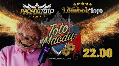 Live Totomacau P Hari Ini Februari Live Toto Macau Resmi Jam