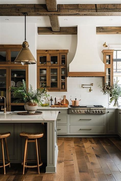 Choose The Perfect Color For Your Farmhouse Kitchen Cabinets Quiet