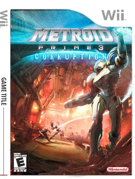 An Awesome Unused Boxart For Metroid Prime 3 R Metroid