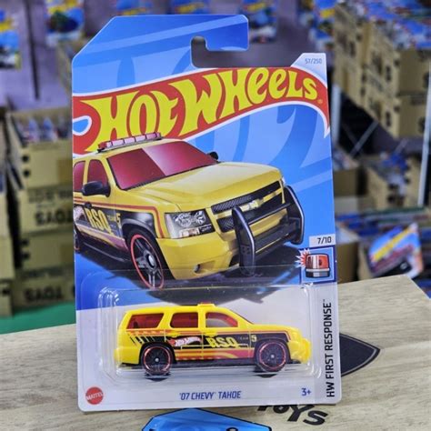 HOT WHEELS CHEVY TAHOE HW FIRST RESPONSE TRUCK Shopee Malaysia