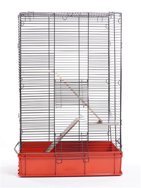 Высокая клетка для шиншилл, хорьков и дегу