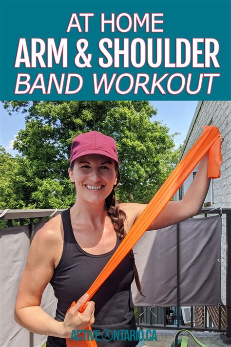 At Home ARM & SHOULDERS Workout - Resistance Band Exercises | Shoulder