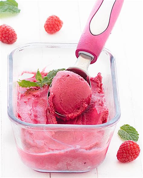 Healthy Raspberry Frozen Yogurt - As Easy As Apple Pie