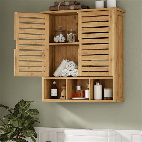 FORABAMB Bathroom Wall Cabinet Wood Medicine India | Ubuy