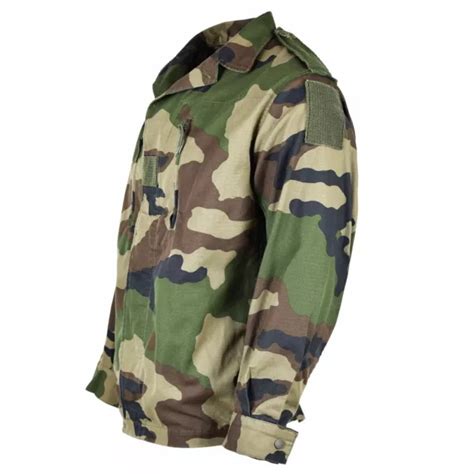 Veste De Treillis F Arm E Fran Aise Ripstop Camouflage Otan Neuve