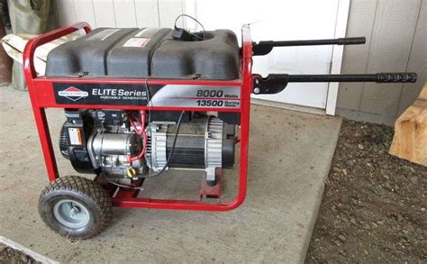 Briggs Stratton Elite Series W Starting Watt Generator