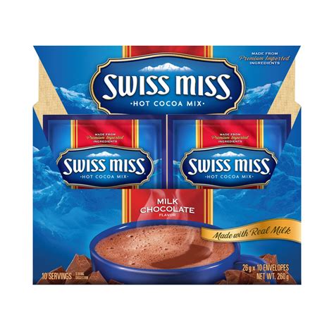 Swiss Miss Hot Cocoa Mix Milk Chocolate 26gx10 Shopee Philippines