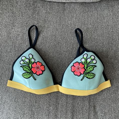 Vintage Triangl Style Bikini Size Is Depop