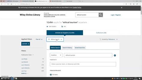 Wiley Online Library Youtube