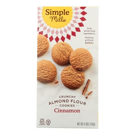 Simple Mills Cookies - Crunchy - Cinnamon, 6 ct / 5.5 oz - Ralphs