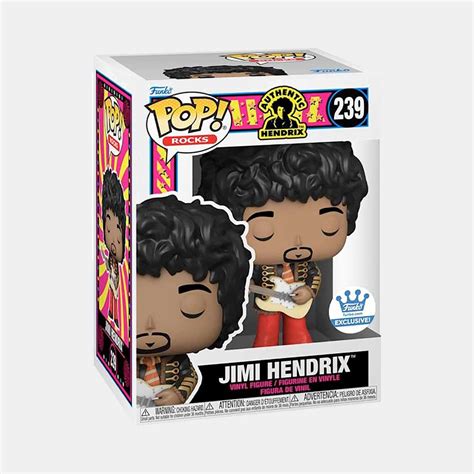 Ripley FUNKO POP ROCKS AUTHENTIC HENDRIX JIMI HENDRIX WITH