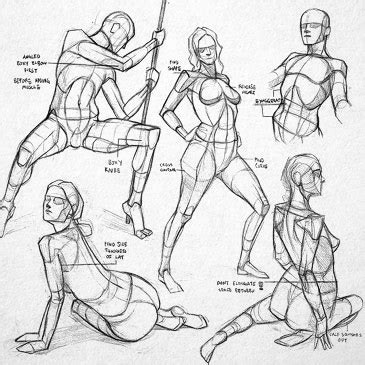 ArtStation Anatomy Sketches And Poses | atelier-yuwa.ciao.jp