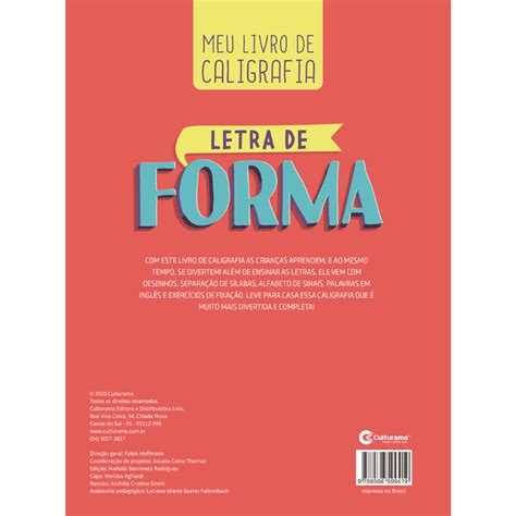 CALIGRAFIA DIVERTIDA LETRA BASTÃO Compre Culturama