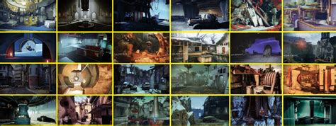 Destiny 2 - Crucible Maps collage : r/destiny2