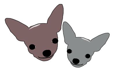 Two Chihuahuas Clip Art At Clker Vector Clip Art Online Royalty