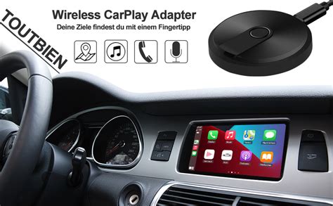 Wireless CarPlay Adapter, TOUTBIEN CarPlay Dongle für iPhone Plug ...