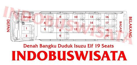 Denah Elf Long 22 Seat 93 Gambar Denah Elf Yang Bisa Anda Tiru Denah