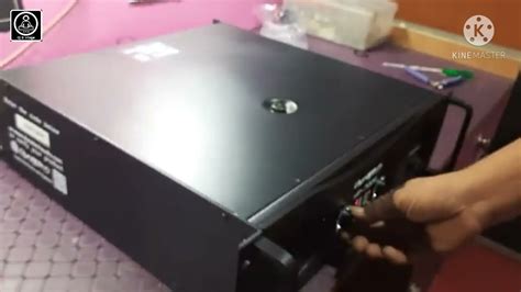 Dynatech HP 7000 Power Amplifier YouTube