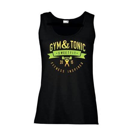 Fit Gym Tonic Slogan Vest Atelier Yuwa Ciao Jp