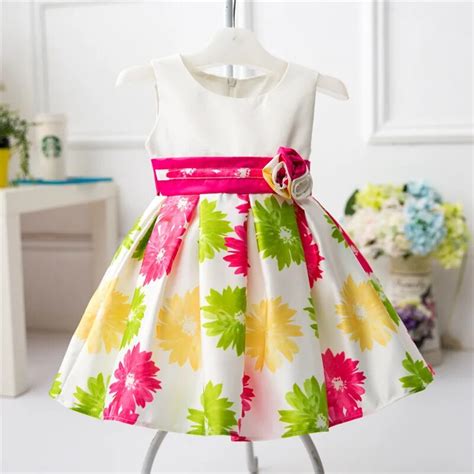 Aliexpress.com : Buy Casual Cotton Baby Girl Christmas Dress Flower ...