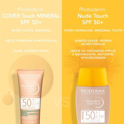 Przeciwsłoneczny bardzo jasny podkład mineralny z efektem nude Photoderm NUDE Touch MINERAL