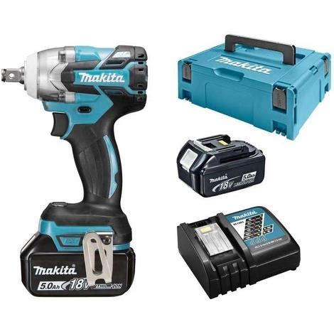 Makita Dtw Rtj Avvitatore Ad Impulsi V Batterie Ah Con