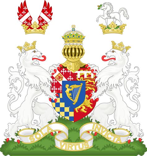 Coat of arms of the Kingdom of Ireland by MattiafromEsperia on DeviantArt