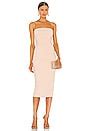 MISHA X REVOLVE Irisa Dress In Nude REVOLVE