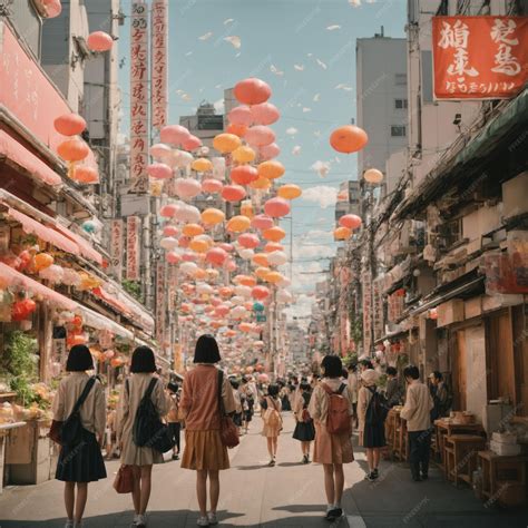 Tokyo Tapestry Lives Intertwined in a Neighborhood | Premium AI