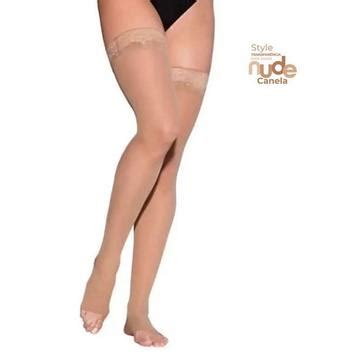Meia Ever Sheer Nude Ad Mmhg Sigvaris Aberta Meia De Compress O Magazine Luiza