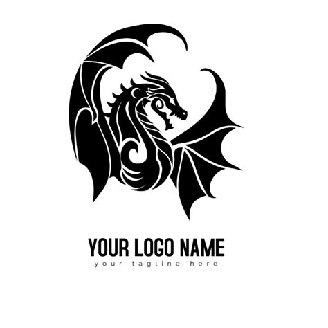 Dragon Day Spa Logo Art Template Postermywall