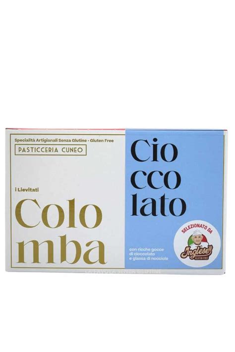 Colomba Con Gocce Di Cioccolato E Glassa Di Nocciole Senza Lattosio Gr