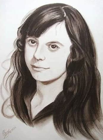 Картина «Наташа» Ватман, Сепия 2024 г.