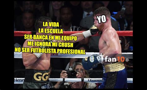 Memes De La Pelea Entre Canelo Golovkin Ii