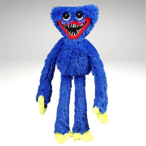 Boneco Do Poppy Playtime - Brinquedo de Pélucia Poppy Playtime 40 cm Boneco Huggy Wuggy Azul ...