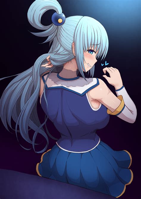 Ponponmaru Aqua Konosuba Kono Subarashii Sekai Ni Shukufuku Wo Highres Girl Ass Bare