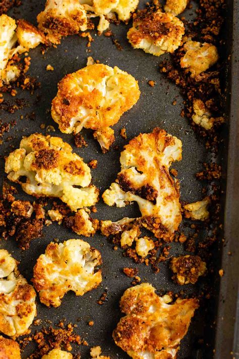 Parmesan Roasted Cauliflower Recipe - Build Your Bite