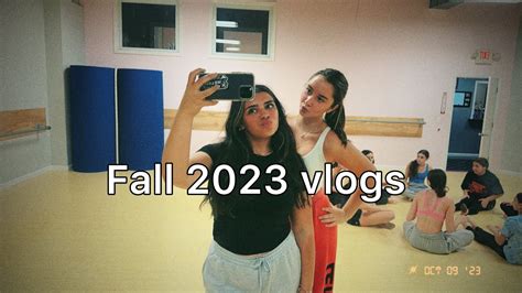 Fall 2023 vlogs - YouTube