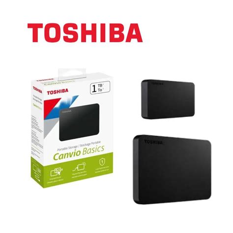 Disco Duro Externo Toshiba Canvio Basics 1 TB USB 3 0 2 5 Negro