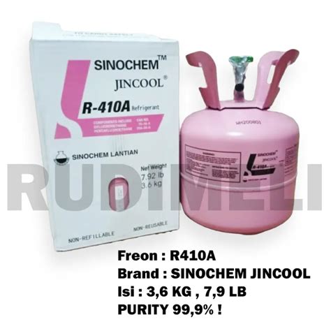 Freon Ac R410 Freon R410a 3 Kg JINCOOL SEGEL PABRIK Lazada Indonesia