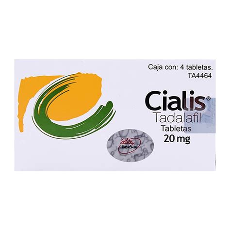 Cialis 20 Mg 4 Tabletas Walmart