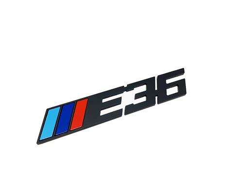 E36 METAL BADGE ( BLACK) M COLORS – New Jersey Bimmers