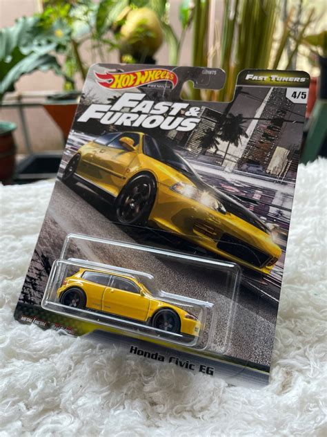 Hot Wheels Fast Furious Honda Civic Eg Toys Collectibles Toys On