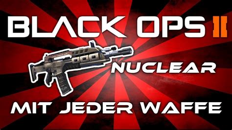 Black Ops 2 Nuklear Mit Jeder Waffe 8 M8A1 YouTube