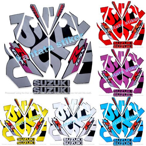 Jual Stiker Striping Lis Body Motor Honda Suzuki Gsx 150 R 2016 Variasi