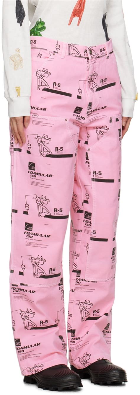 Sky High Farm Workwear Pink Insulation Jeans Sky High Farm Workwear