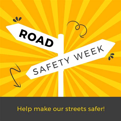 Road Safety Week Awareness Campaign Poster Download Free Template